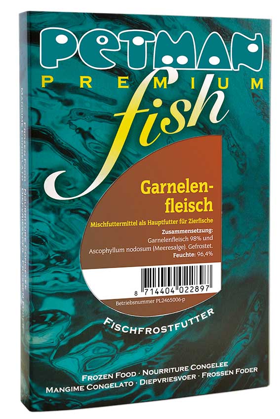 Petman fish Garnelenfleisch - Blister