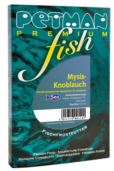 Petman fish Mysis-Knoblauch - Blister
