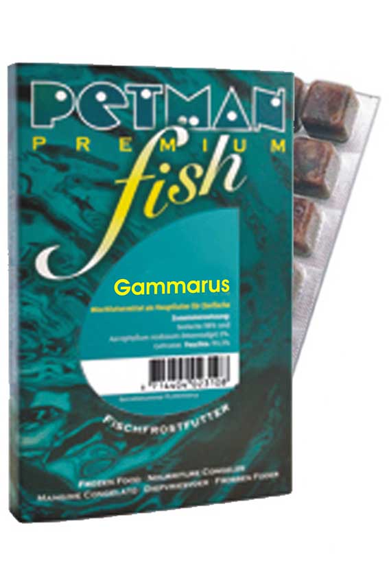 Petman fish Gammarus - Blister