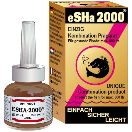 eSHa 2000 - Heilmittel gegen Zierfischkrankheiten mit Breitbandwirkung