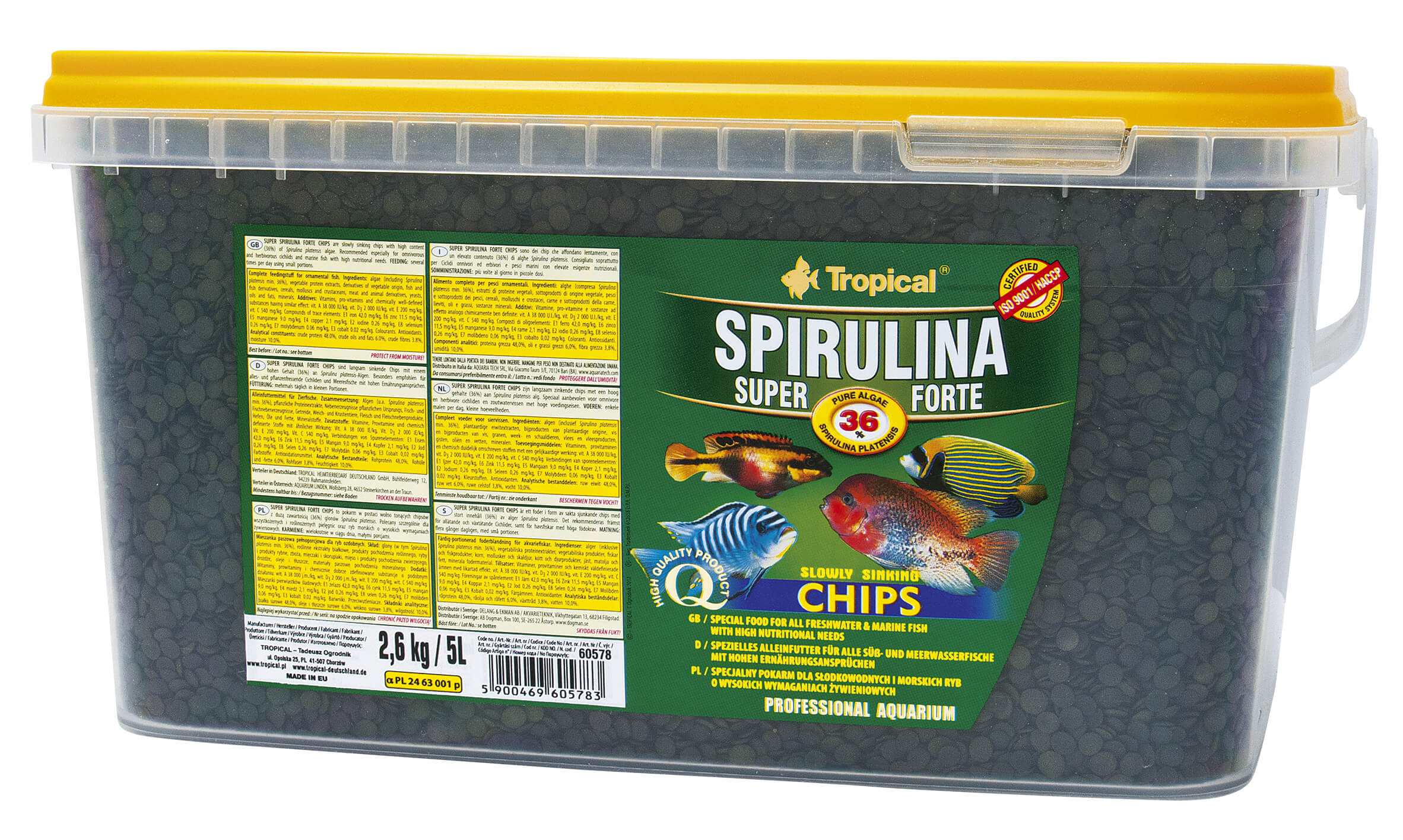 Super Spirulina Forte (36%) Chips