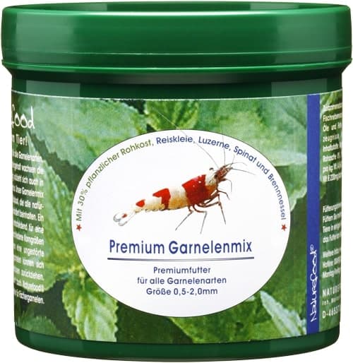Naturefood Premium Garnelenmix für Garnelen 105 Gramm