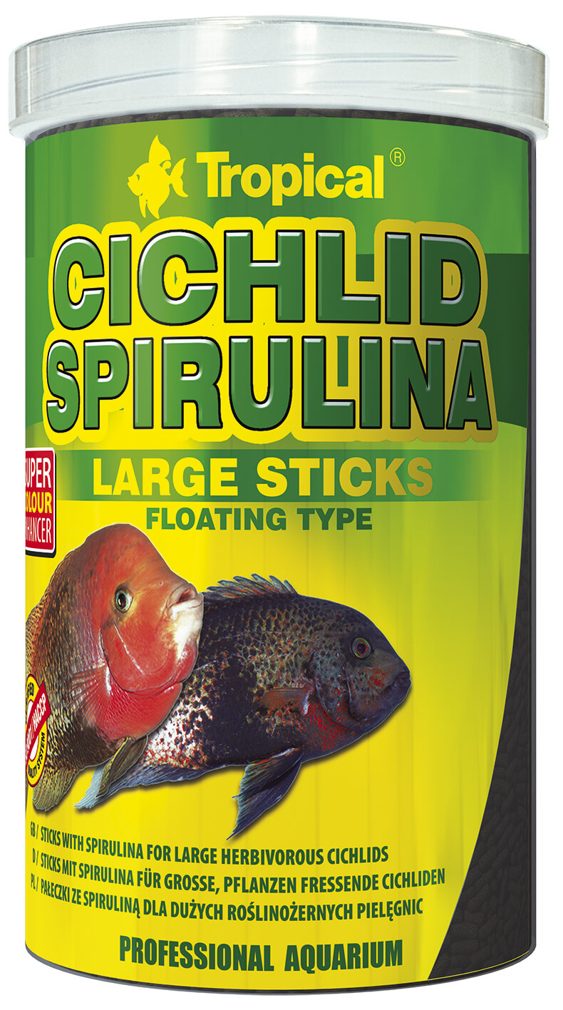 Cichlid Spirulina Large Sticks