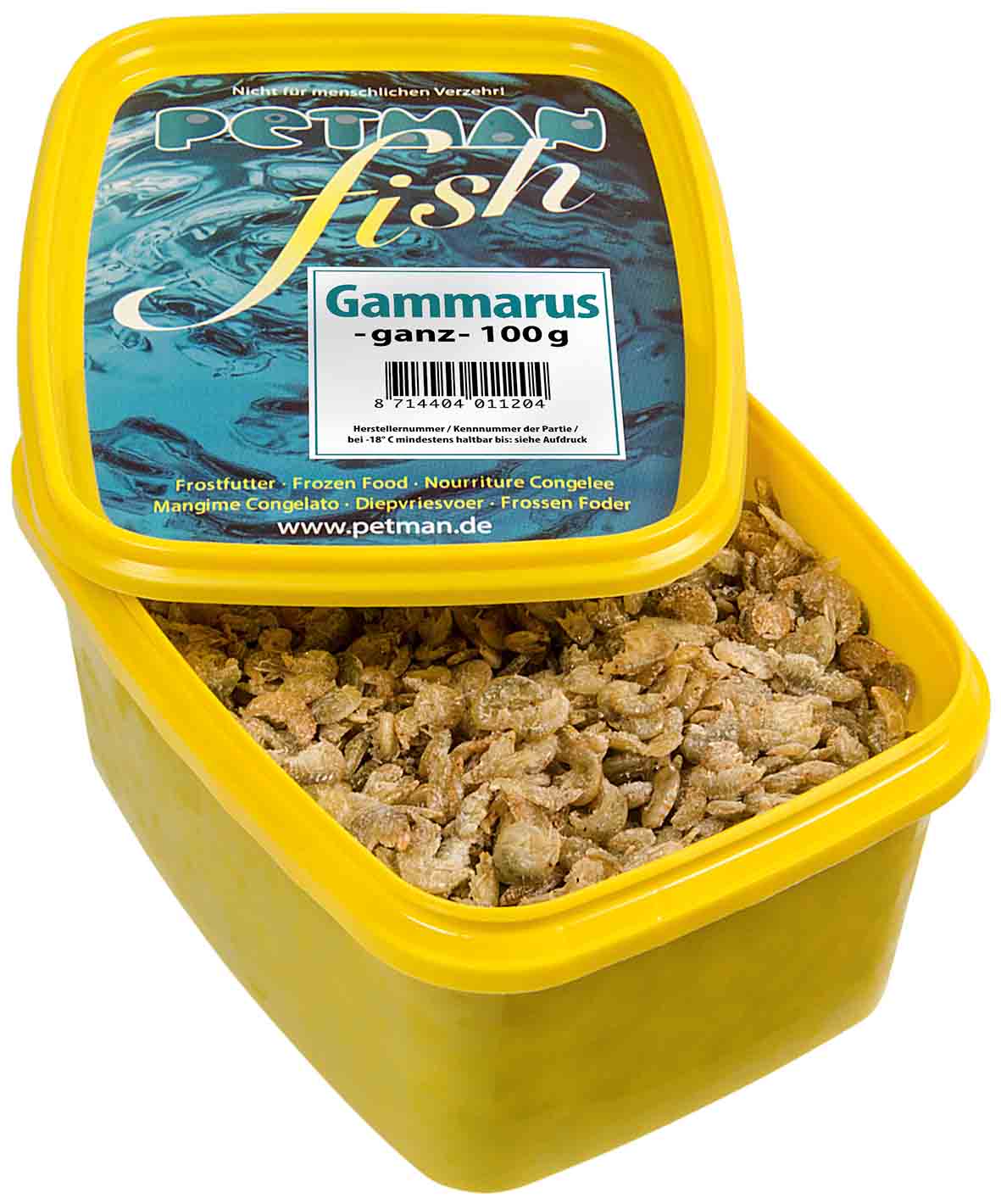 Petman fish 100% Gammarus Bachflohkrebse GANZ o. W.
