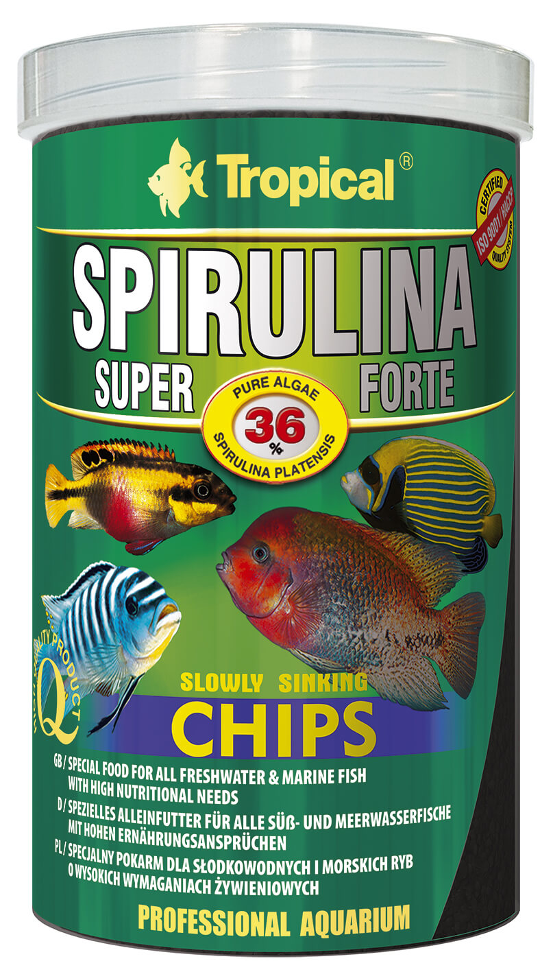 Super Spirulina Forte (36%) Chips