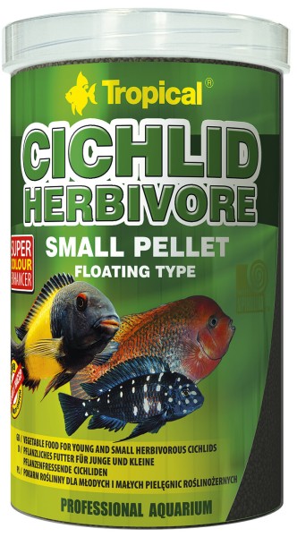 Cichlid Herbivore Small Pellet