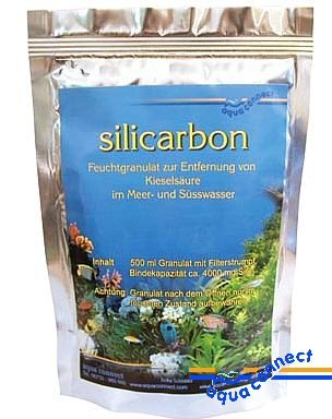 Silicarbon Silikatabsorbergranulat, 5000 ml; gegen Kieselalgen, Braunalgen
