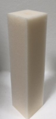 weiße JAC Filterpatrone 10 x 10 x 42/50 (z.B. f. 50er Zuchtwürfel)