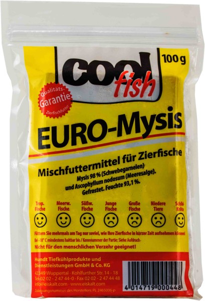 cool fish EURO-Mysis - Schoko 100g