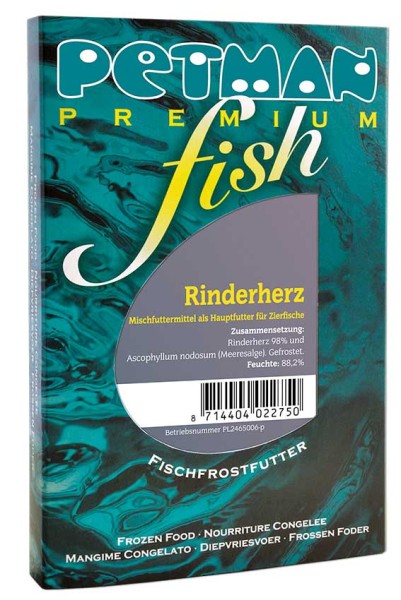 Petman fish Rinderherz - Blister