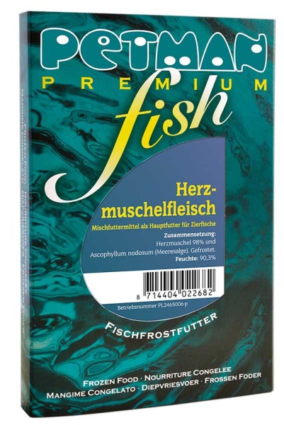 Petman fish Herzmuschelfleisch - Blister