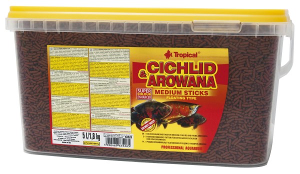 Cichlid & Arowana Medium Sticks