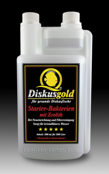 500 ml Diskusgold Starterbakterien mit Zeolith