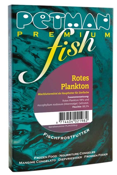 Petman fish Rotes Plankton - Blister