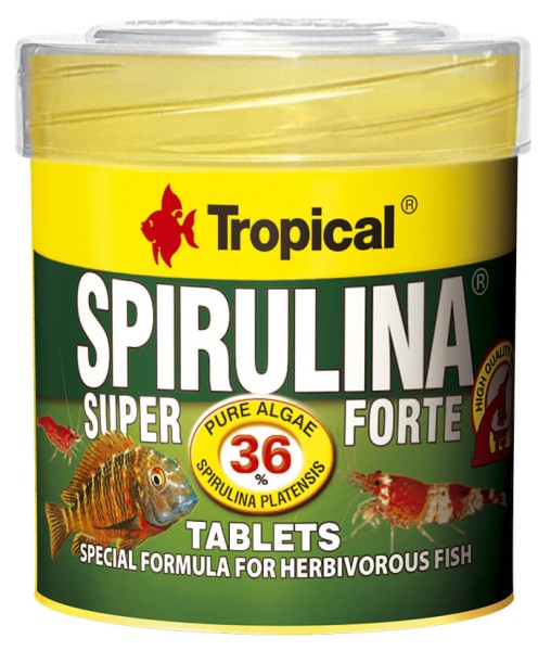 Super Spirulina Forte (36%) Tablets
