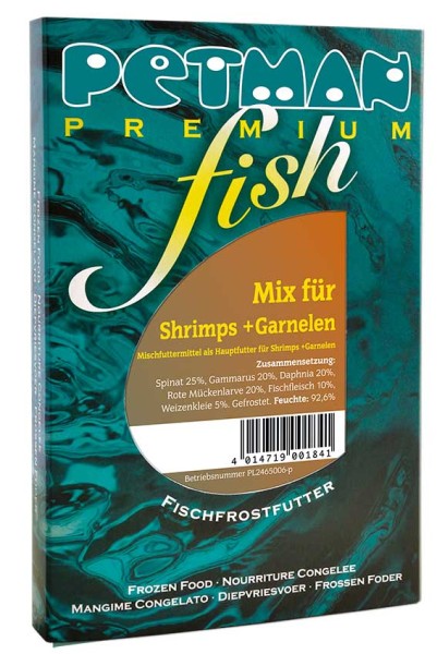 Petman fish Mix für Shrimps + Garnelen - Blister