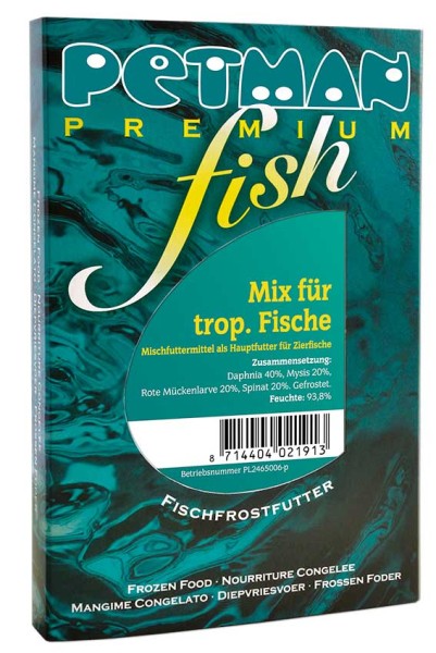 Petman fish Mix für tropische Fische - Blister