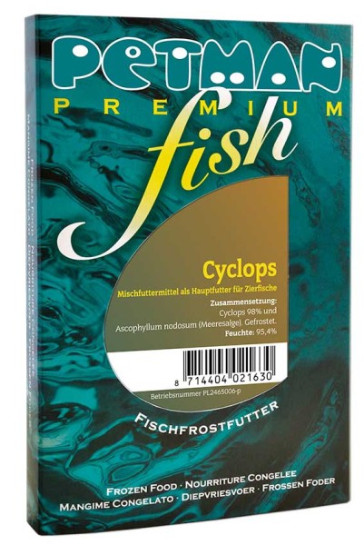 Petman fish Cyclops - Blister